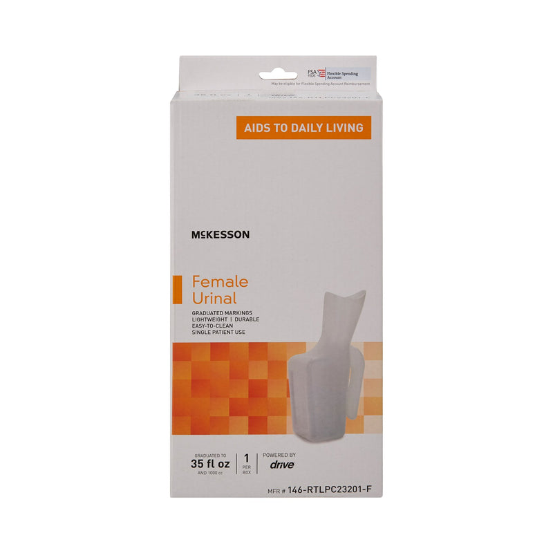 McKesson Female Urinal without Cover