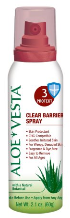 ConvaTec® Aloe Vesta® Protective Barrier Spray, 2.1 oz. Spray Bottle