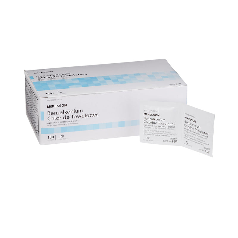 McKesson Sanitizing Skin Wipe