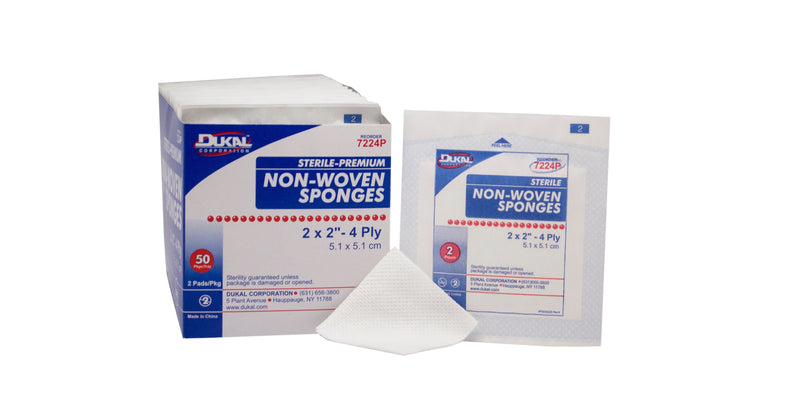 Clinisorb Sterile Nonwoven Sponge, 2 x 2 Inch