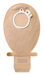 SenSura® Click Wide Two-Piece Drainable Opaque Filtered Ostomy Pouch, 10½ Inch Length, 40 mm Flange