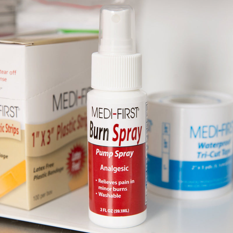 Medi-First® Lidocaine Burn Relief, 2 oz Spray Bottle