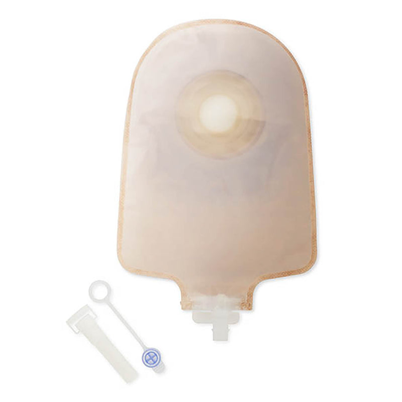 Premier™ One-Piece Drainable Transparent Urostomy Pouch, 9 Inch Length, 1 Inch Stoma