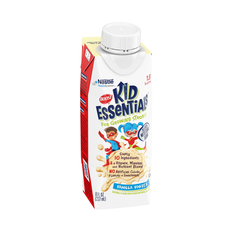 Boost® Kid Essentials™ 1.5 Vanilla Pediatric Oral Supplement / Tube Feeding Formula, 8 oz. Carton