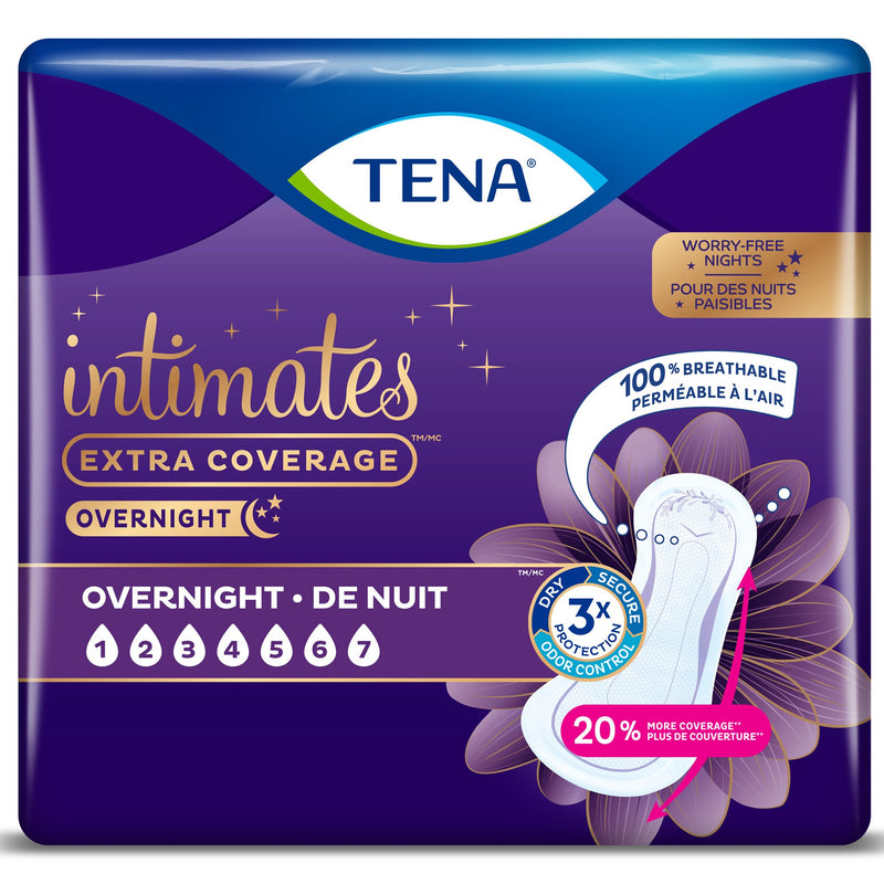 Tena® Intimates™ Overnight Bladder Control Pad, 16-Inch Length