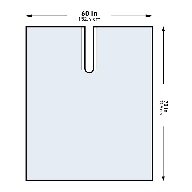 McKesson Sterile Impervious Orthopedic U-Drape, 60 W x 70 L Inch