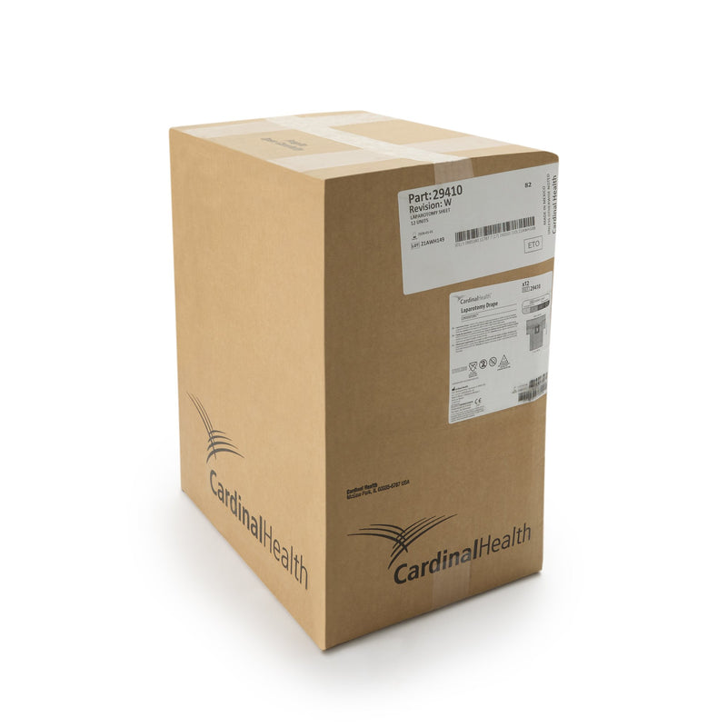 Cardinal Health Sterile Laparotomy Abdominal Drape, 100 W x 77 W x 122 L Inch