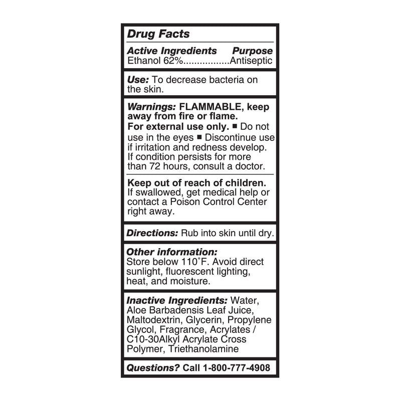 McKesson Gel Hand Sanitizer with Aloe 4 oz.