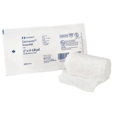 Dermacea™ Sterile Fluff Bandage Roll, 3 Inch x 4-1/8 Yard