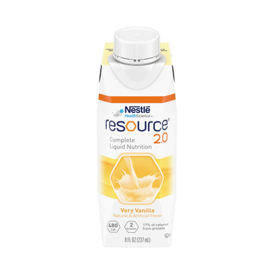 Resource® 2.0 Vanilla Oral Supplement, 8 oz. Carton