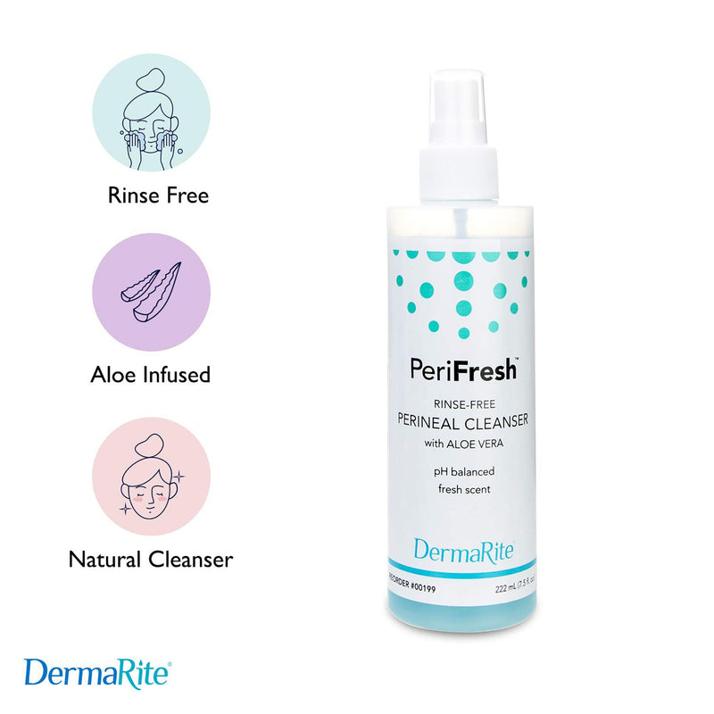 DermaRite Industries PeriFresh Rinse-Free Perineal Wash</strong