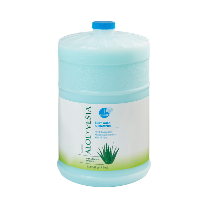 ConvaTec Aloe Vesta Body Wash and Shampoo, Floral/Aloe Scent