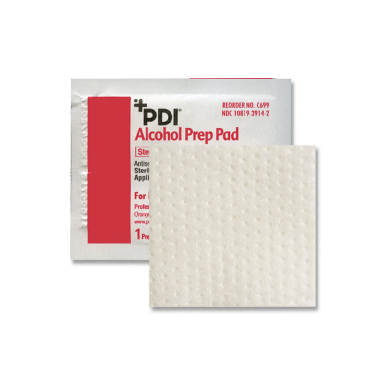 PDI® Alcohol Prep Pad, 2½ x 3 Inch