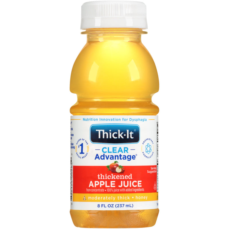 Thick-It® Clear Advantage® Honey Consistency Apple Thickened Beverage, 8 oz. Bottle