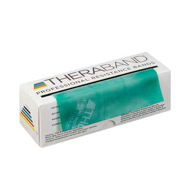TheraBand® Exercise Resistance Band, Green, 5 Inch x 6 Yard, Medium Resistance