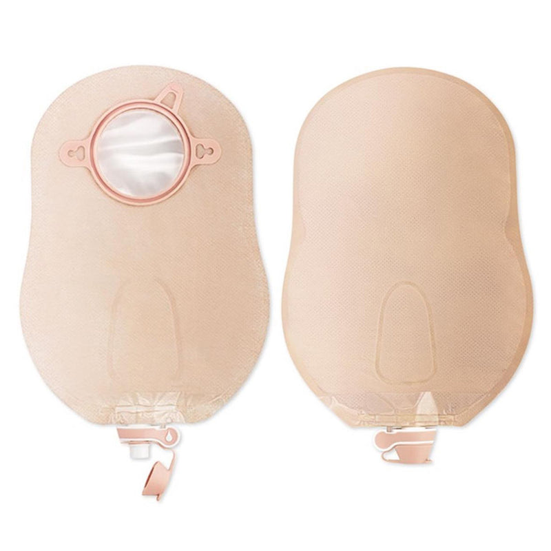 New Image™ Two-Piece Drainable Transparent Urostomy Pouch, 9 Inch Length, 2¾ Inch Flange