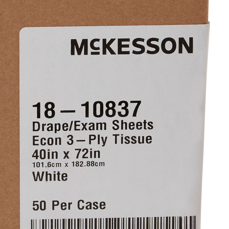 McKesson Physical Exam Drape, 40 x 72 Inch