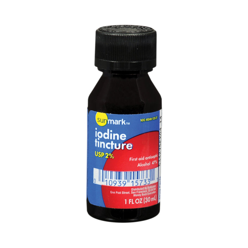 sunmark® Iodine Tincture Antiseptic, 1 oz. Bottle