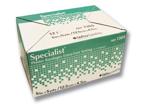 Specialist Plaster Bandages X-Fast Setting 3 x3yds Bx/12
