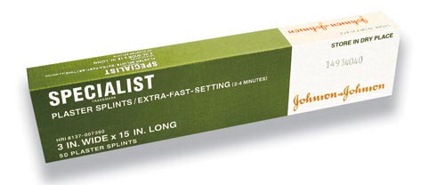 Specialist Plaster Splints X-Fast Setting 5 x30  Bx/50