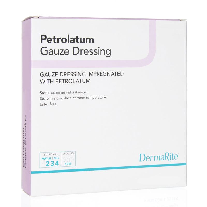 DermaRite® Petrolatum Impregnated Dressing, 3 x 9 Inch
