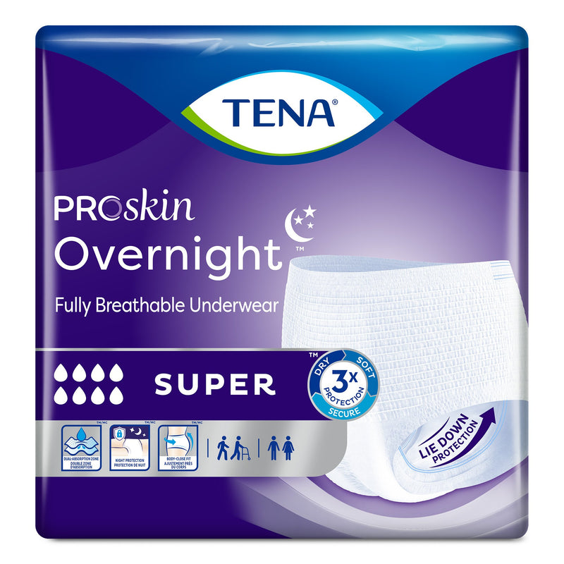 Tena® Overnight Super Absorbent Underwear, Medium