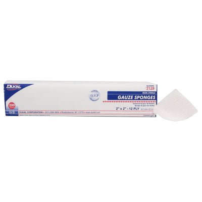 Dukal™ NonSterile Gauze Sponge, 2 x 2 Inch