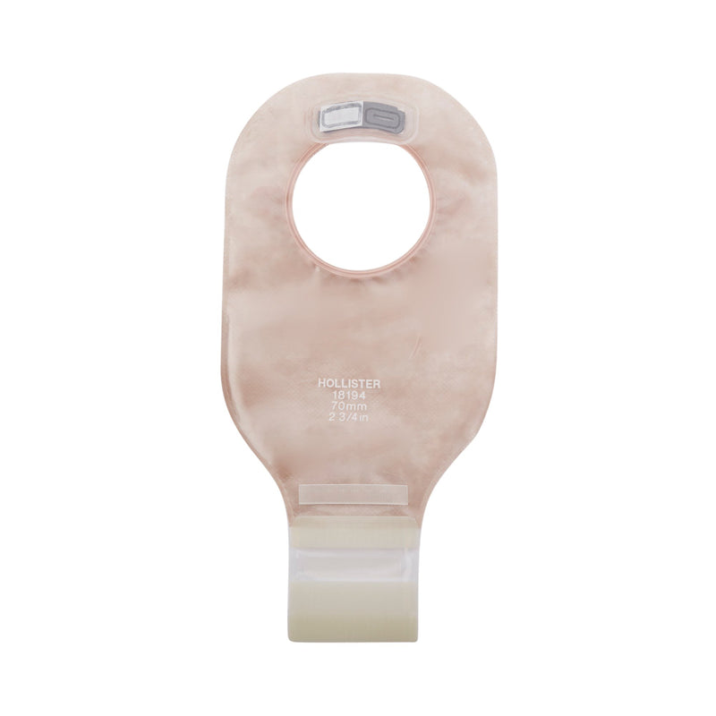 New Image™ Drainable Transparent Colostomy Pouch, 12 Inch Length, 2¾ Inch Flange