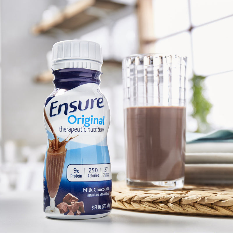 Ensure® Original Chocolate Oral Supplement, 8 oz. Bottle