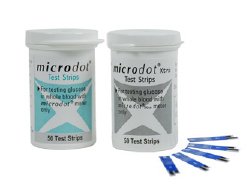 microdot® Blood Glucose Test Strips