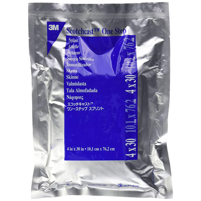 3M™ Scotchcast™ Quick Step Double Sided Felt Padded Splint, 4 x 30 Inch