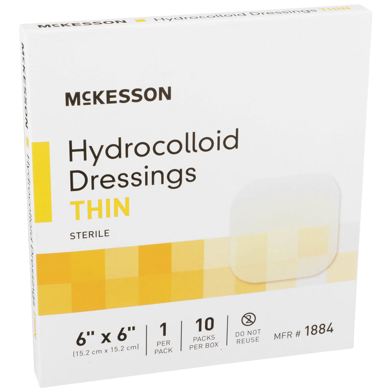 McKesson Hydrocolloid Dressing, 6 x 6 Inch