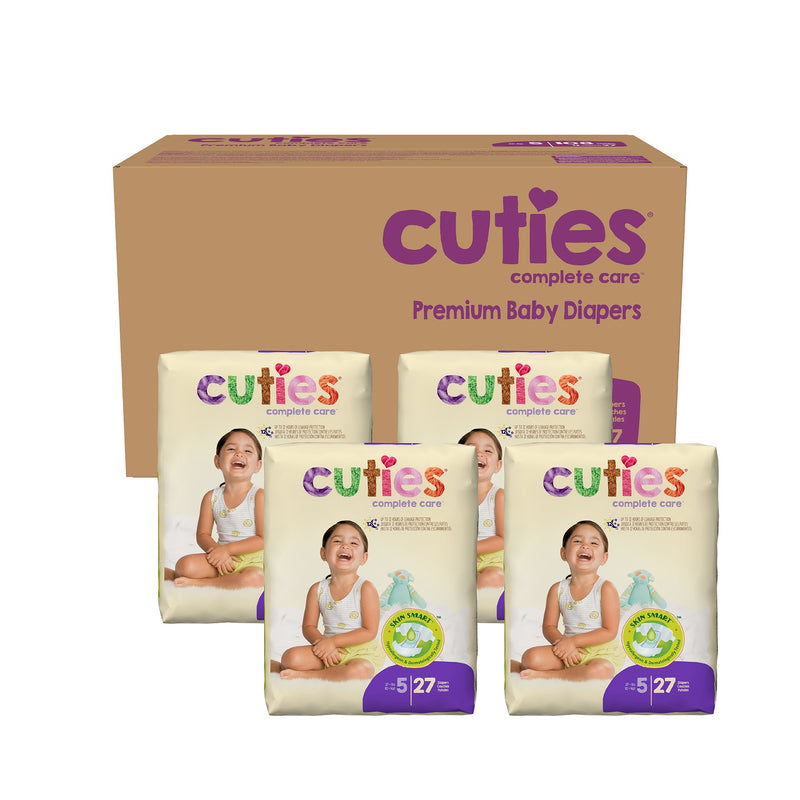 Cuties® Premium Diaper, Size 5