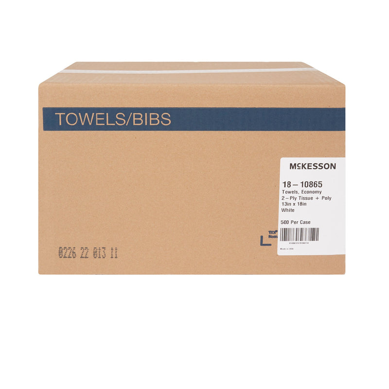 McKesson Deluxe Procedure Towel, 13 x 18 Inch