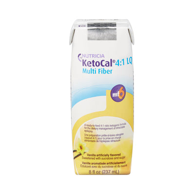 KetoCal® 4:1 LQ Vanilla Oral Supplement, 8 oz Carton