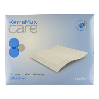 KerraMax Care® Gentle Border Super Absorbent Dressing, 6 x 10 Inch