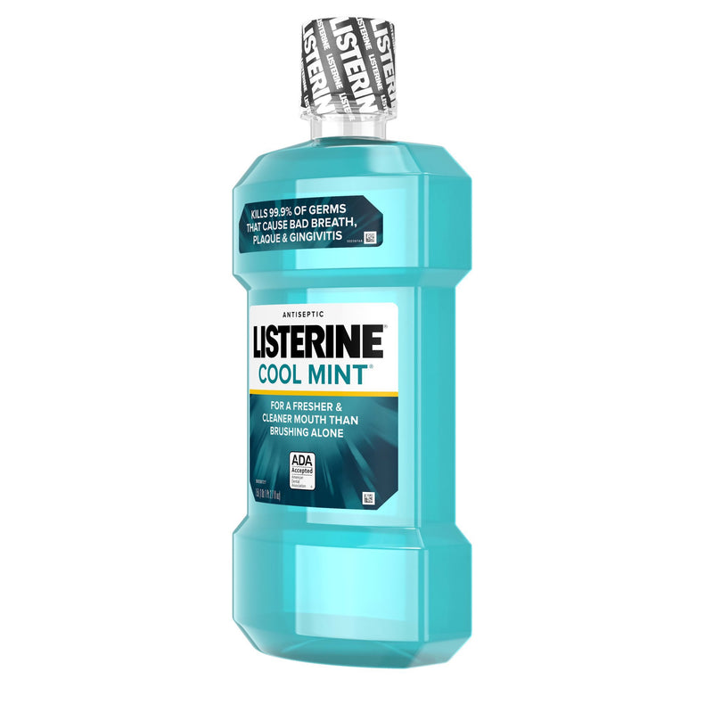 Listerine® Cool Mint Antiseptic Mouthwash, 1.5 Liter