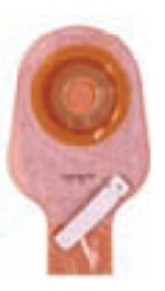 Assura® One-Piece Drainable Opaque Colostomy Pouch, 9¾ Inch Length, 3/8 to 2¼ Inch Stoma