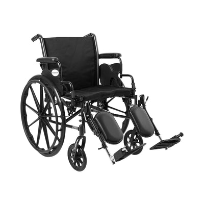 McKesson Lightweight Wheelchair, 20-Inch Seat Width