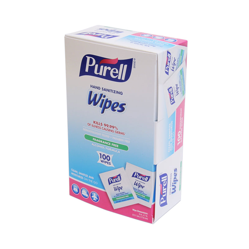 Purell Hand Sanitizing Wipe, Ethyl Alcohol