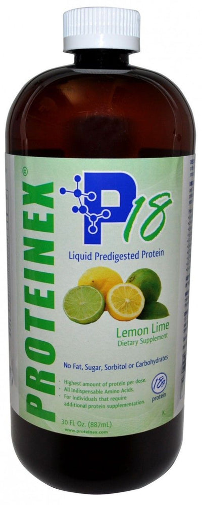 Proteinex® 18 Lemon-Lime Oral Protein Supplement, 30 oz. Bottle