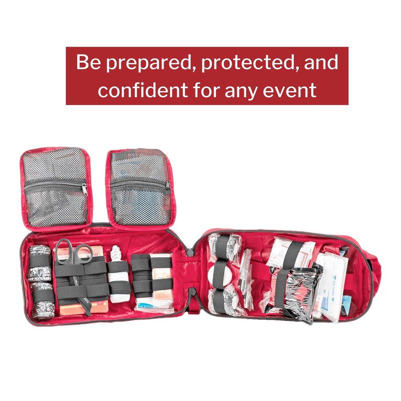 My Medic MyFAK Pro First Aid Kit, Large Trauma Kit with Medical Supplies - Black