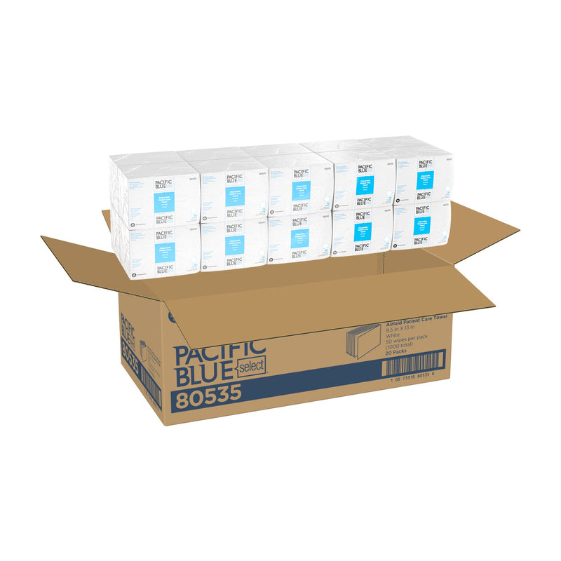 Pacific Blue Select™ A400 Disposable Washcloths, 50 per Bag