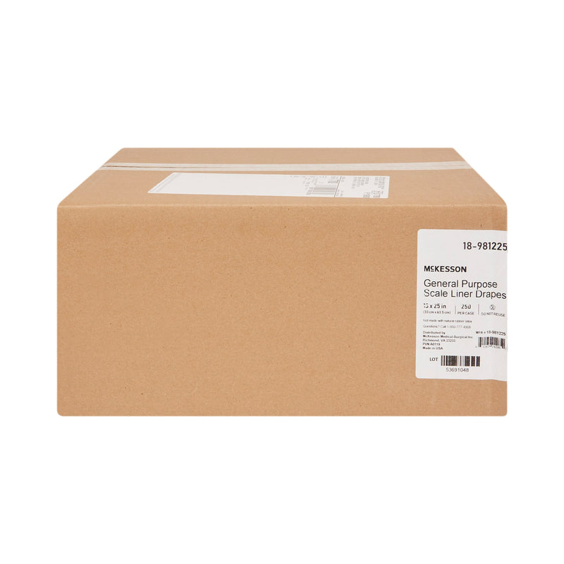 McKesson Smooth Scale Liner Paper, 13 Inch x 25 Inch, Print (Pins, Bottles and Carriages)