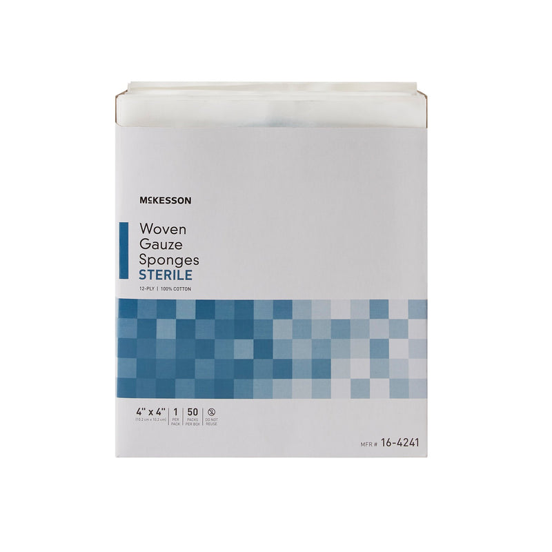 McKesson Sterile Gauze Sponge, 4 x 4 Inch