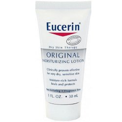 Eucerin Unscented Hand and Body Moisturizer, 1 oz.