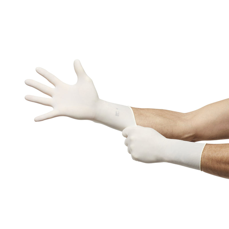 Gammex® Non-Latex PI Polyisoprene Standard Cuff Length Surgical Glove, Size 7, White