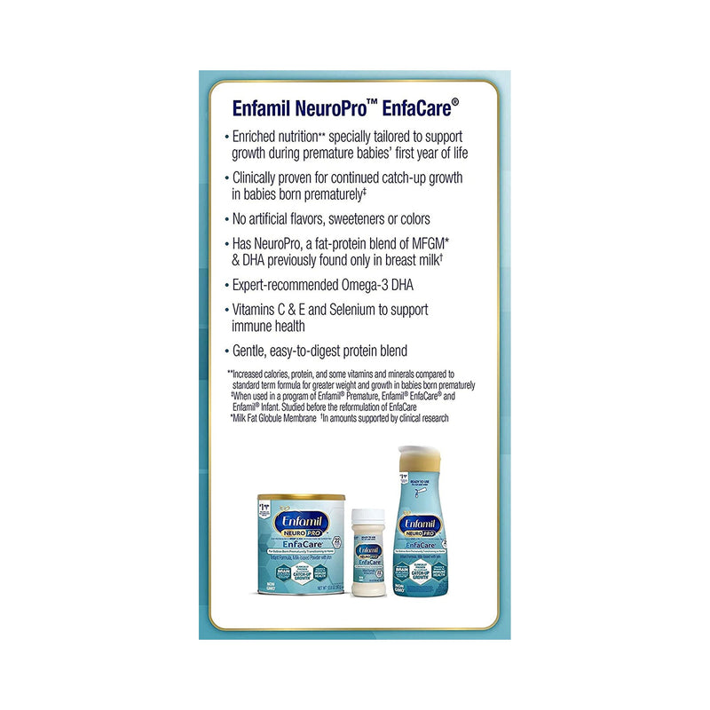 Enfamil® NeuroPro™ EnfaCare® Ready to Use Infant Formula, 2 oz. Bottle