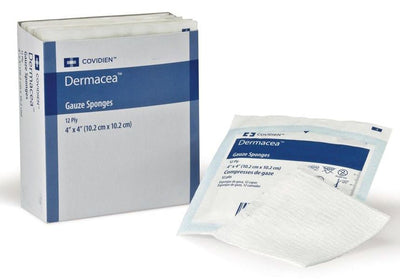 Dermacea™ NonSterile Gauze Sponge, 4 x 4 Inch