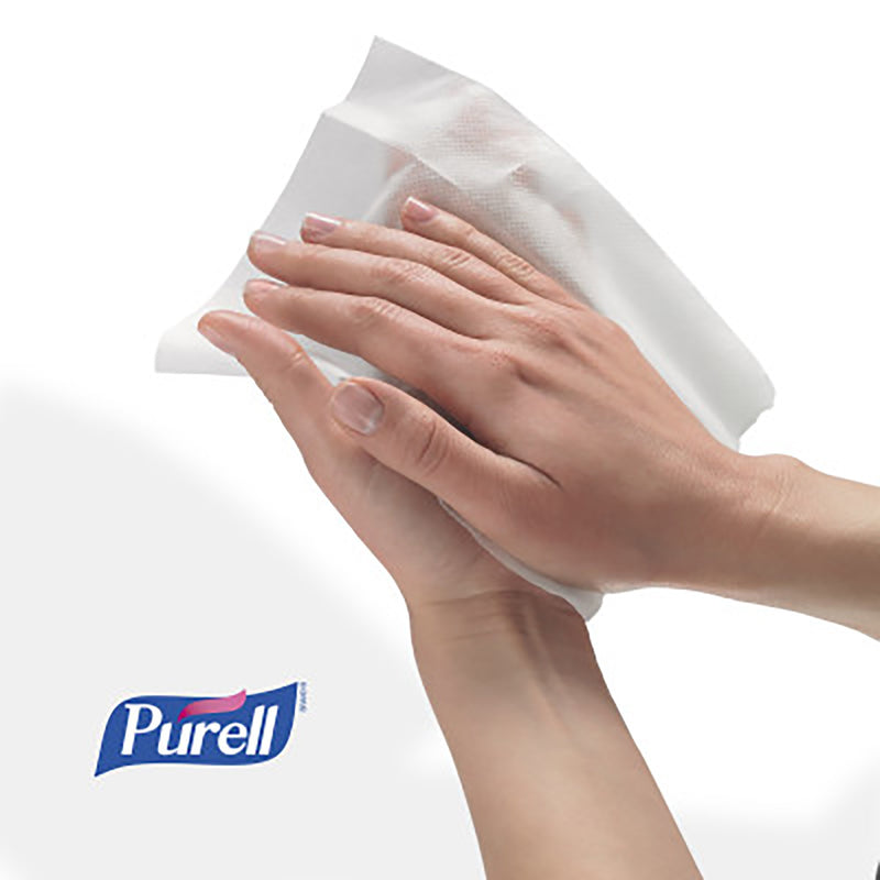 GOJO Purell Hand Sanitizing Wipes, Ethyl Alcohol Wipe Canister